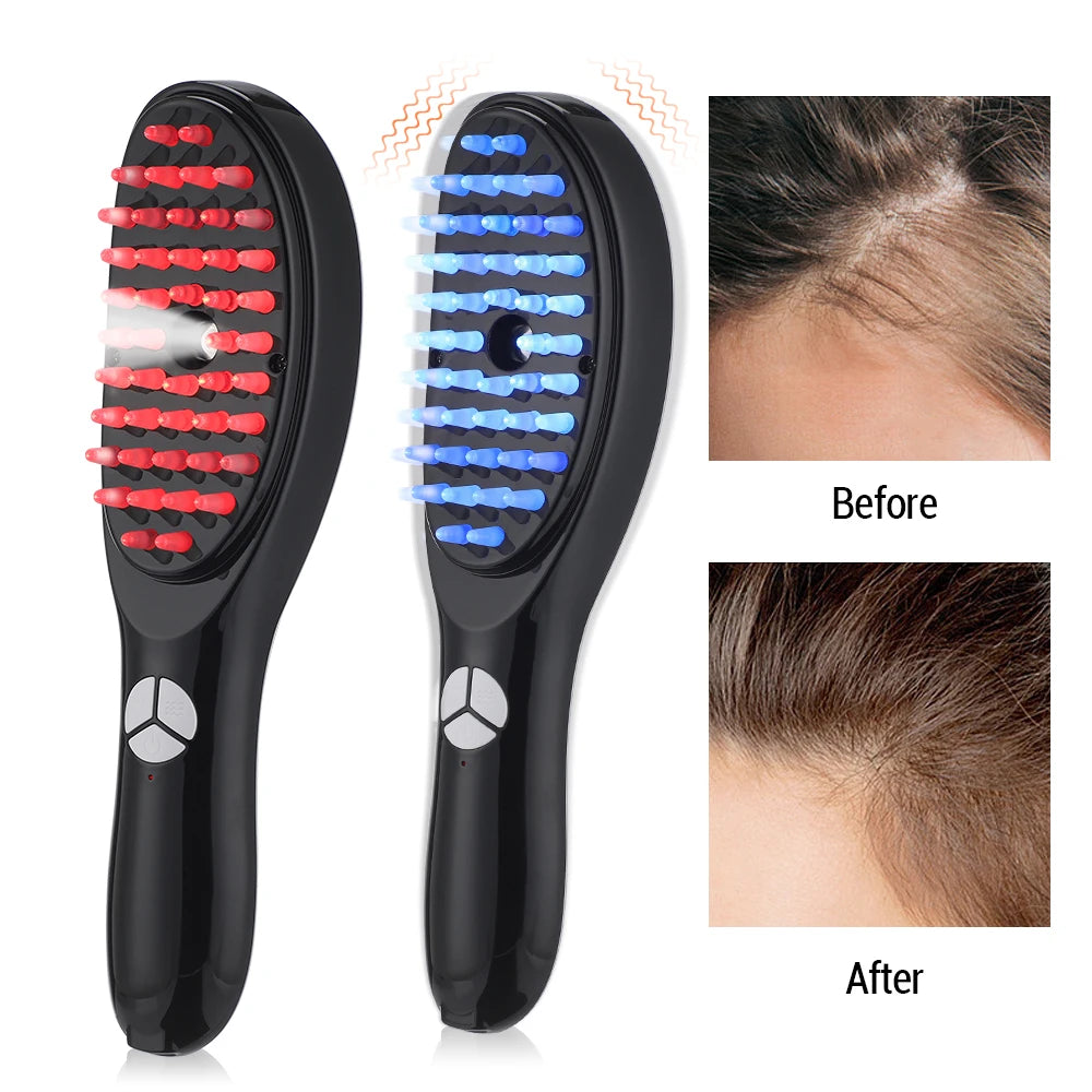 Electric Massage Comb with Light Therapy