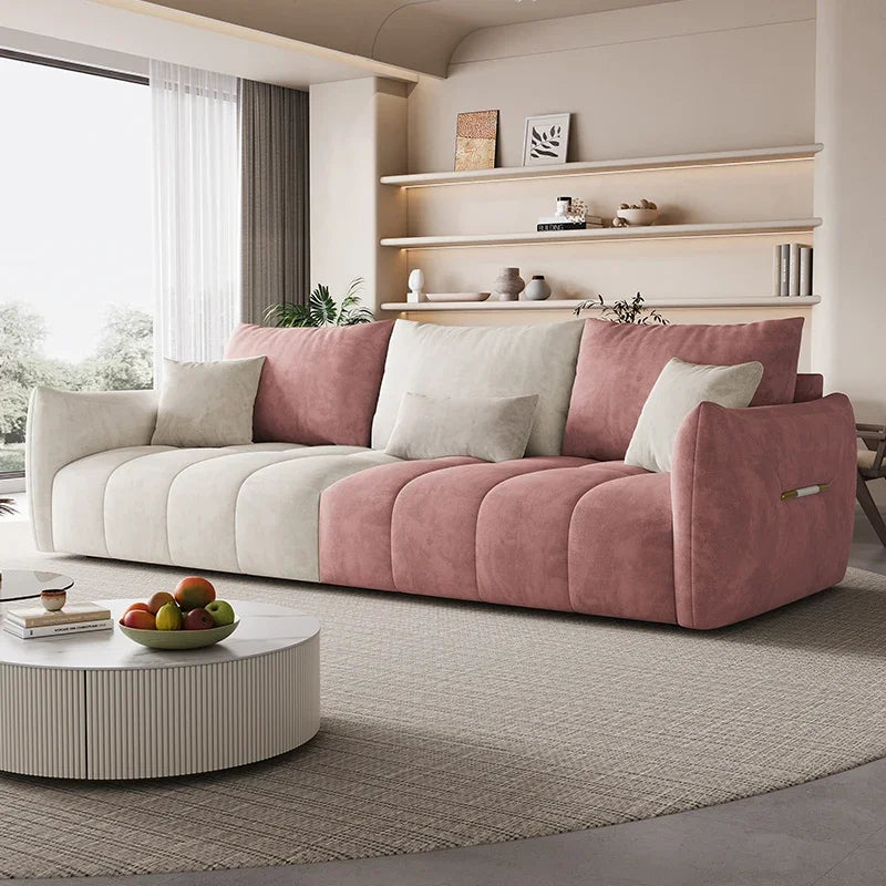 Modular Nordic 3-Seater Sectional Sofa Set