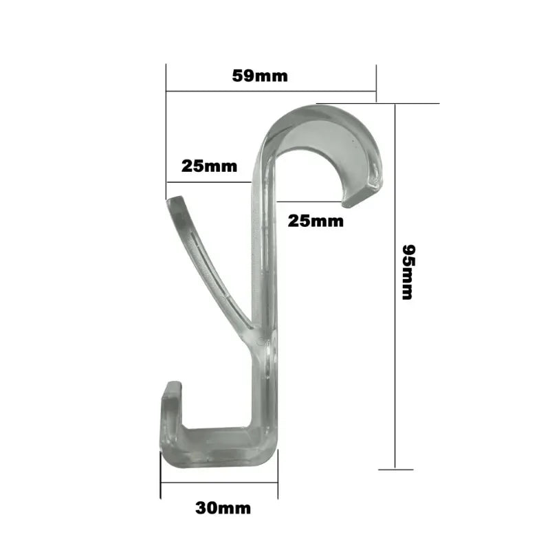 Heated Towel Radiator Rail Storage Hook Set
