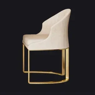 Oval Marble Dining Table & Chairs Set – French Cream Luxury Collection