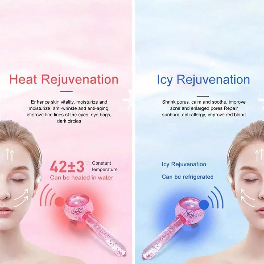 Crystal Ice Hockey Face Massage Tools