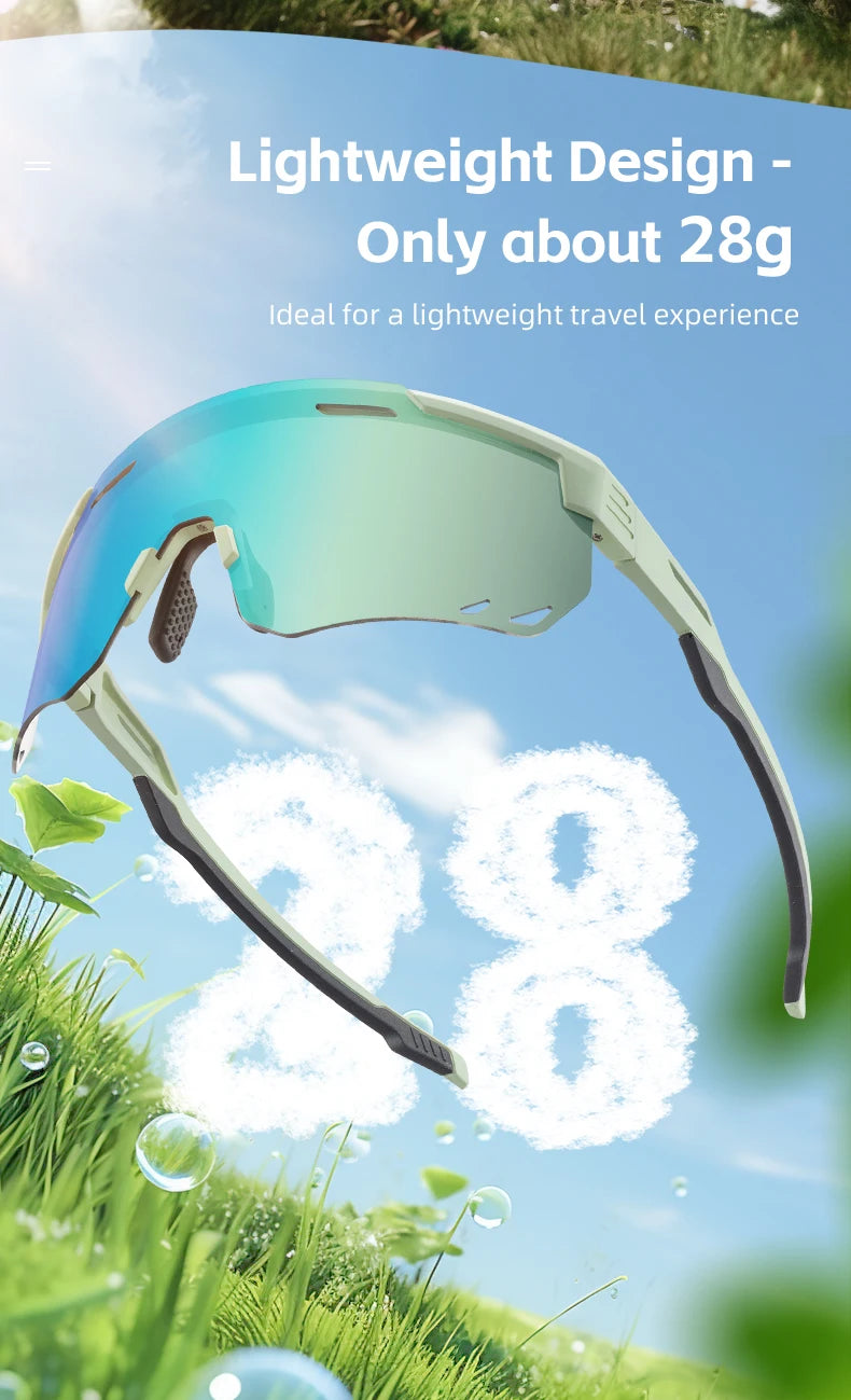 ROCKBROS Cycling Glasses | UV400 Sports Sunglasses