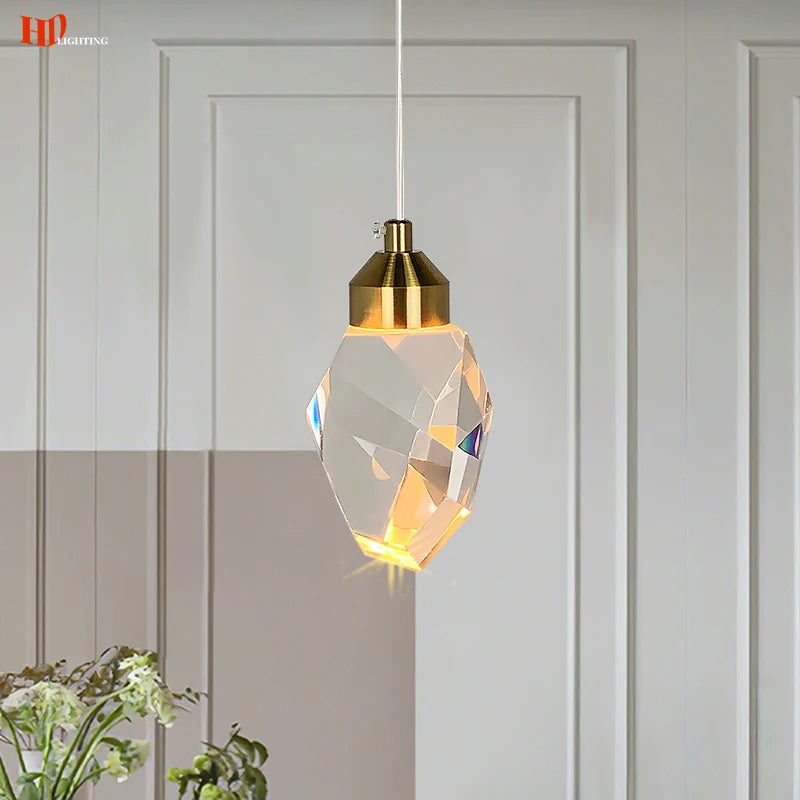 HD Luxury Crystal Pendant Lights