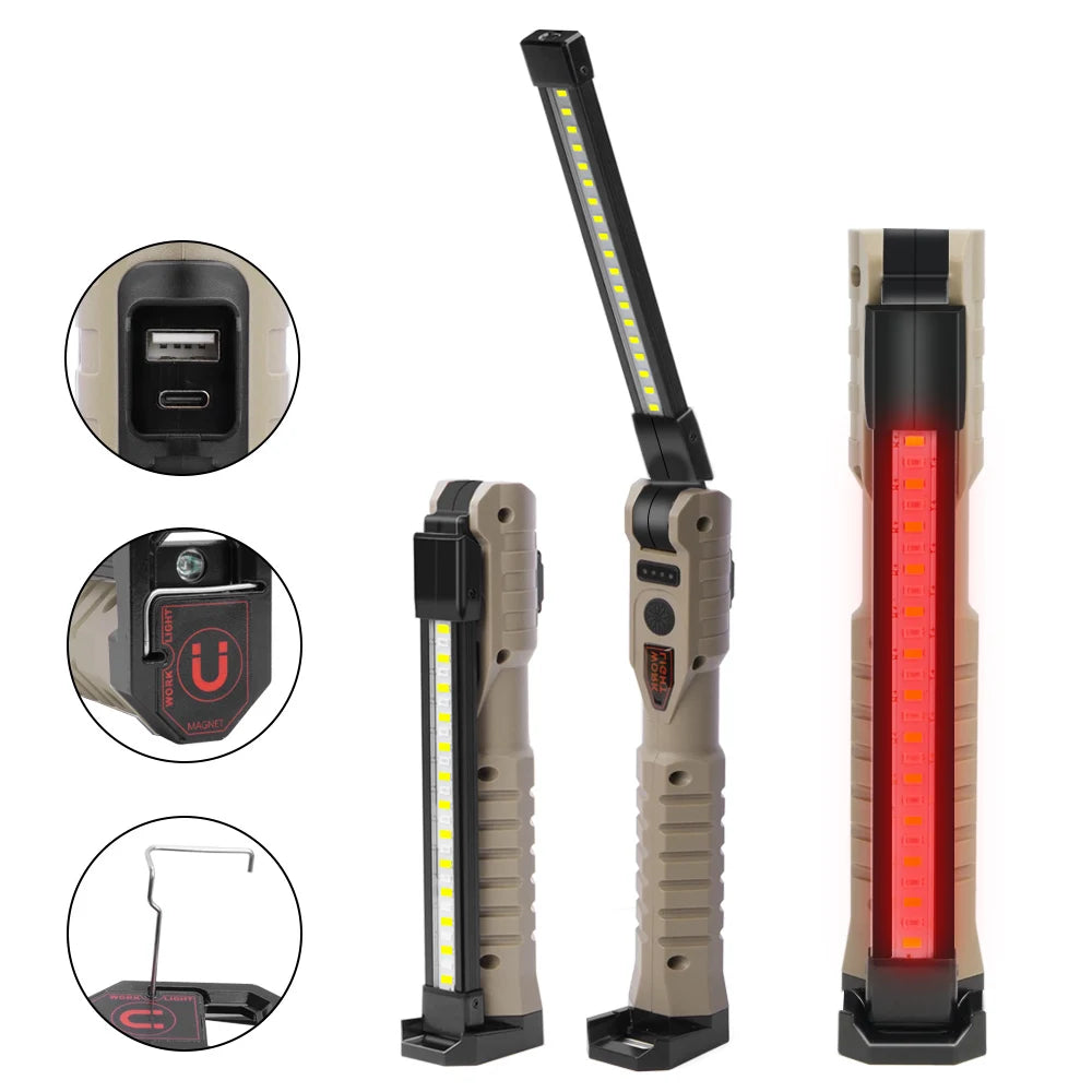 USB Rechargeable LED Work Light