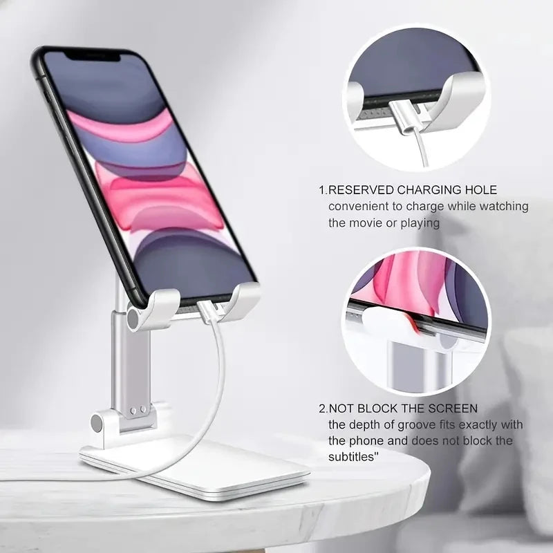 Universal Adjustable Desktop Stand/holder for Cell Phones, iPhones and iPads