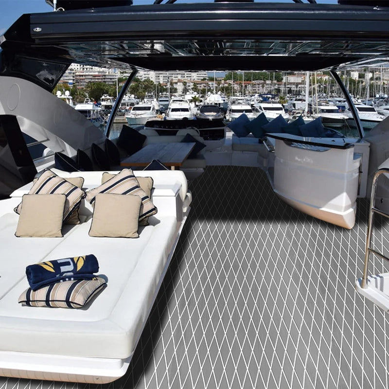 EVA Boat Decking Sheet with Rhombus Diamond Pattern