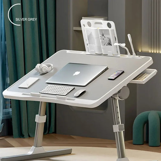 Adjustable Laptop Desk: Versatile Bedside Workstation