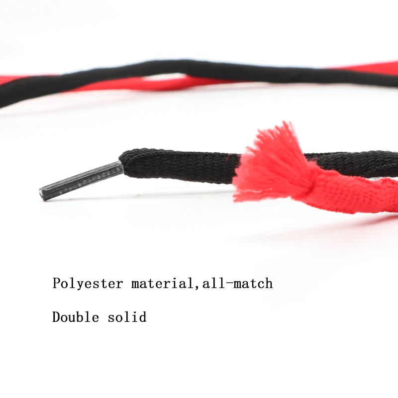 Thickened Polyester Semicircle Shoelaces for Dunk SB and AF1AJ Basketball Shoes