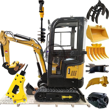 Hydraulic Mini Excavator - Compact Powerhouse