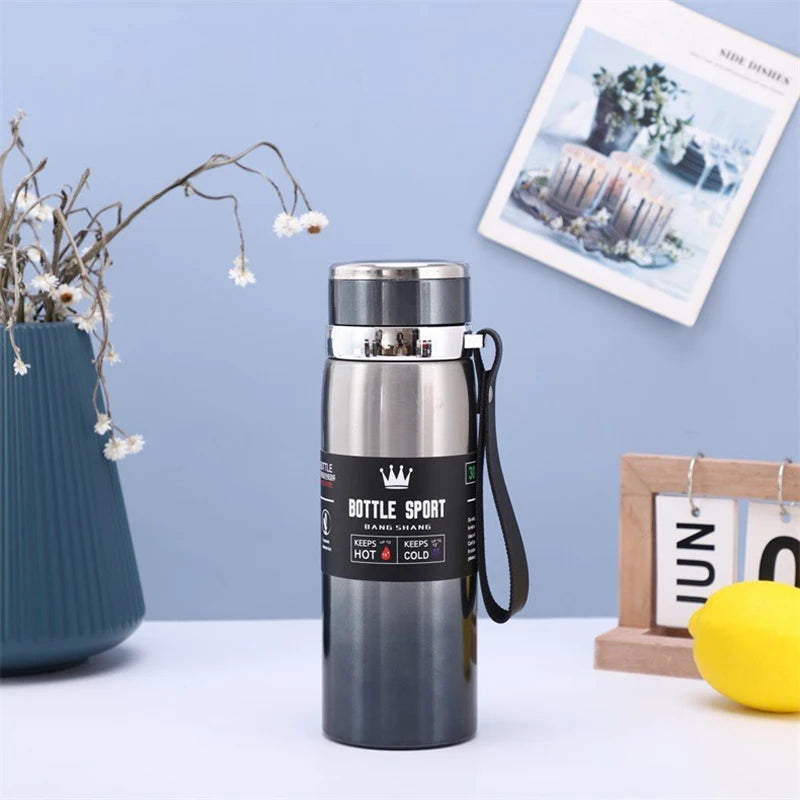 Double Stainless Steel Sport Thermos Bottle