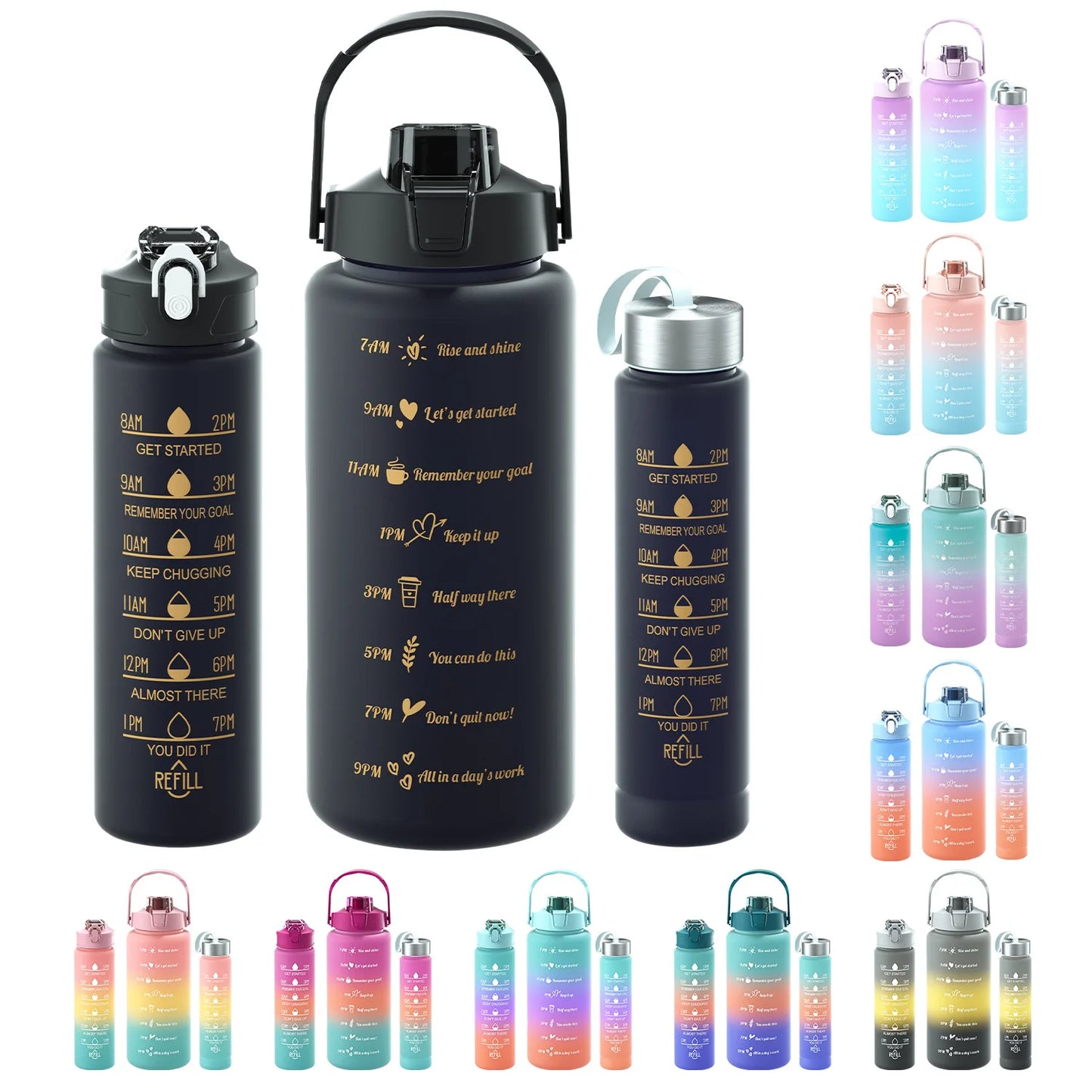 Large Capacity Sports Water Bottle