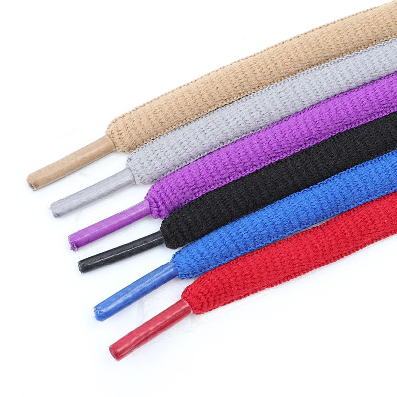 Thickened Polyester Semicircle Shoelaces for Dunk SB and AF1AJ Basketball Shoes