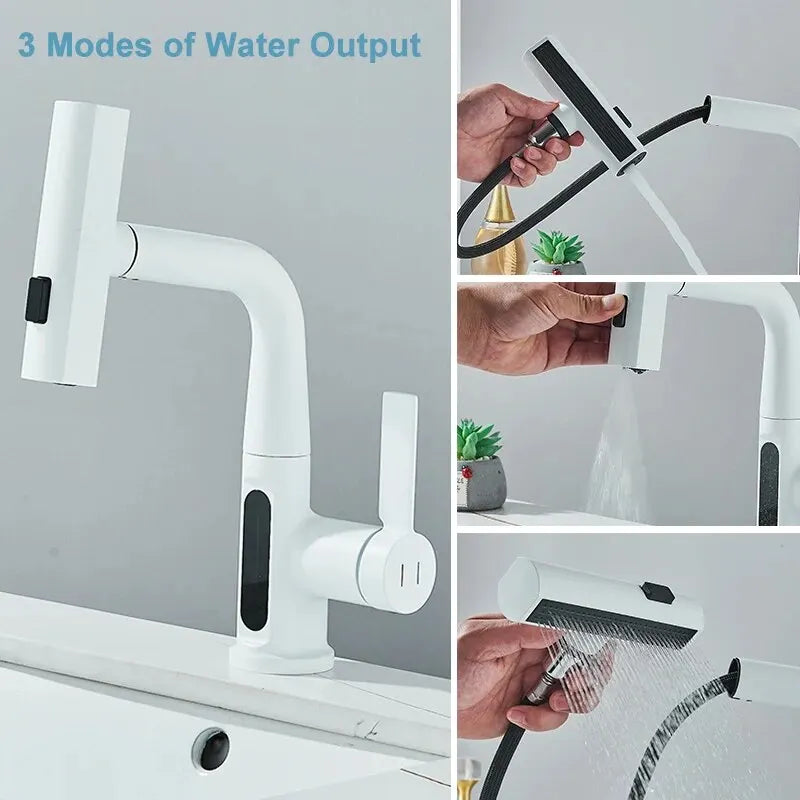 Digital Display Temperature Basin Faucet