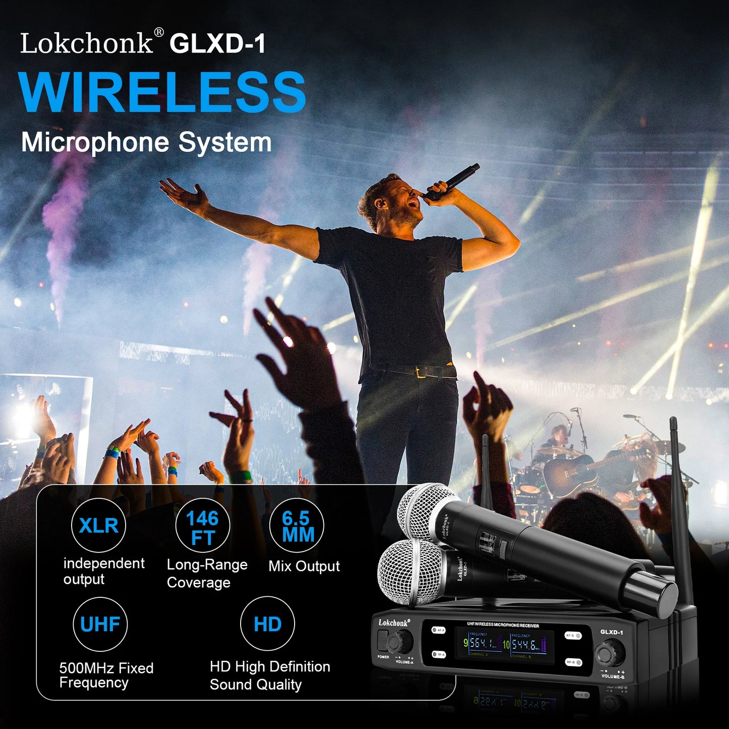 GLXD1 Pro Wireless Mic System