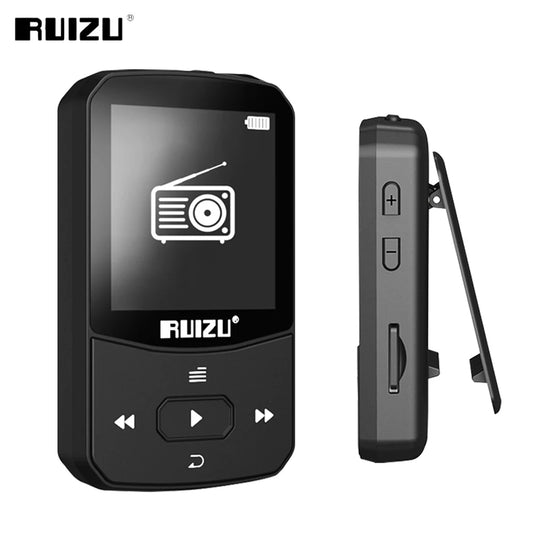 Clip On, Amplify Your Workout: RUIZU X52 Sports MP3 Player