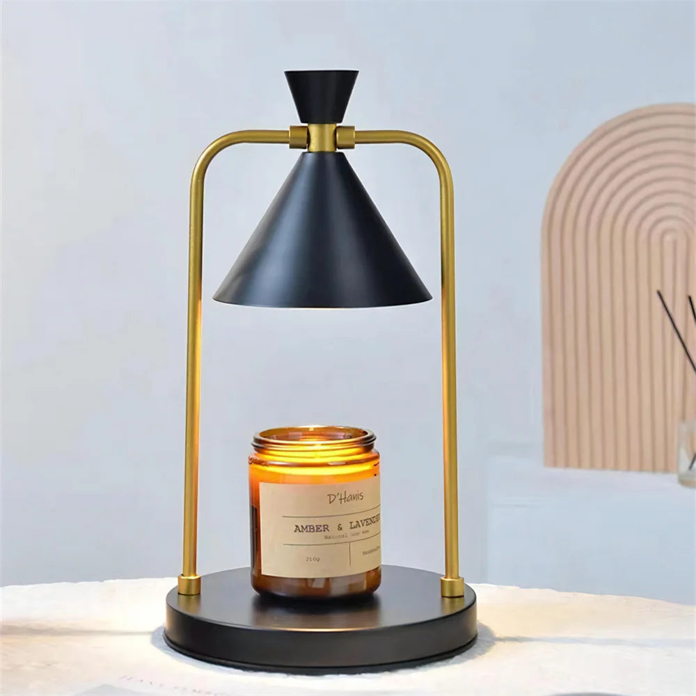 Electric Wax Melt Lamp: Dimmable Aromatherapy Table Lamp for Melting Candles