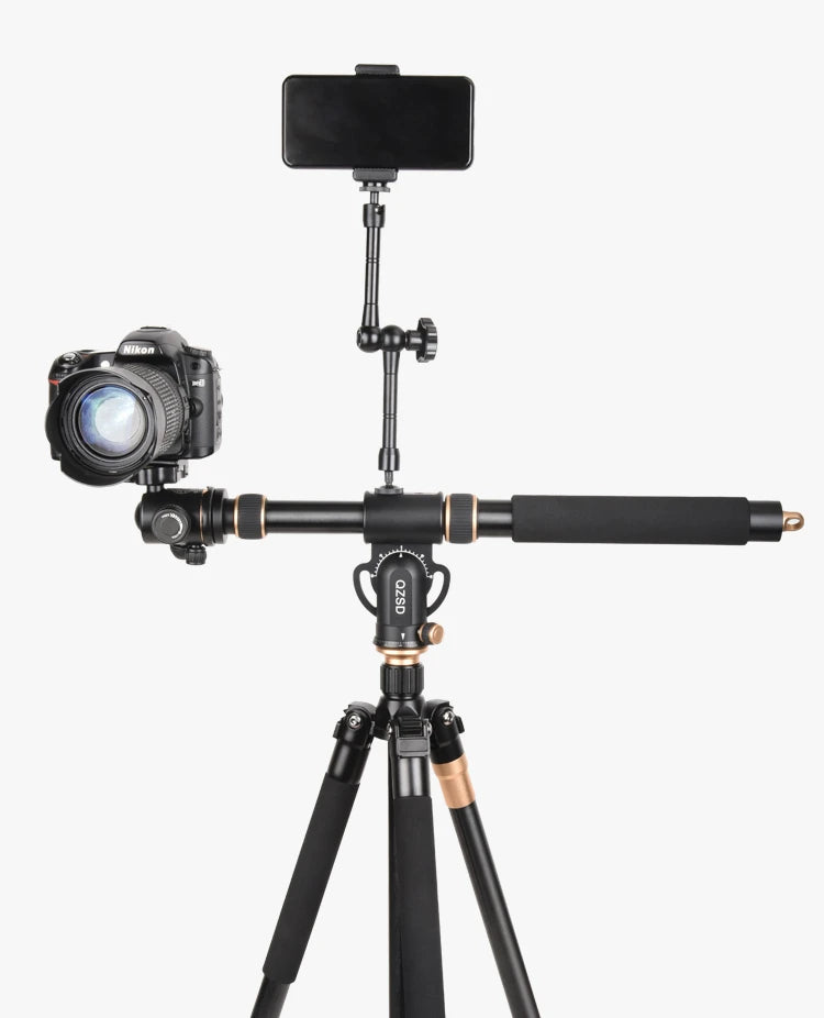 QZSD Q-YT03 Professional Cross Bar Boom Arm for Tripod