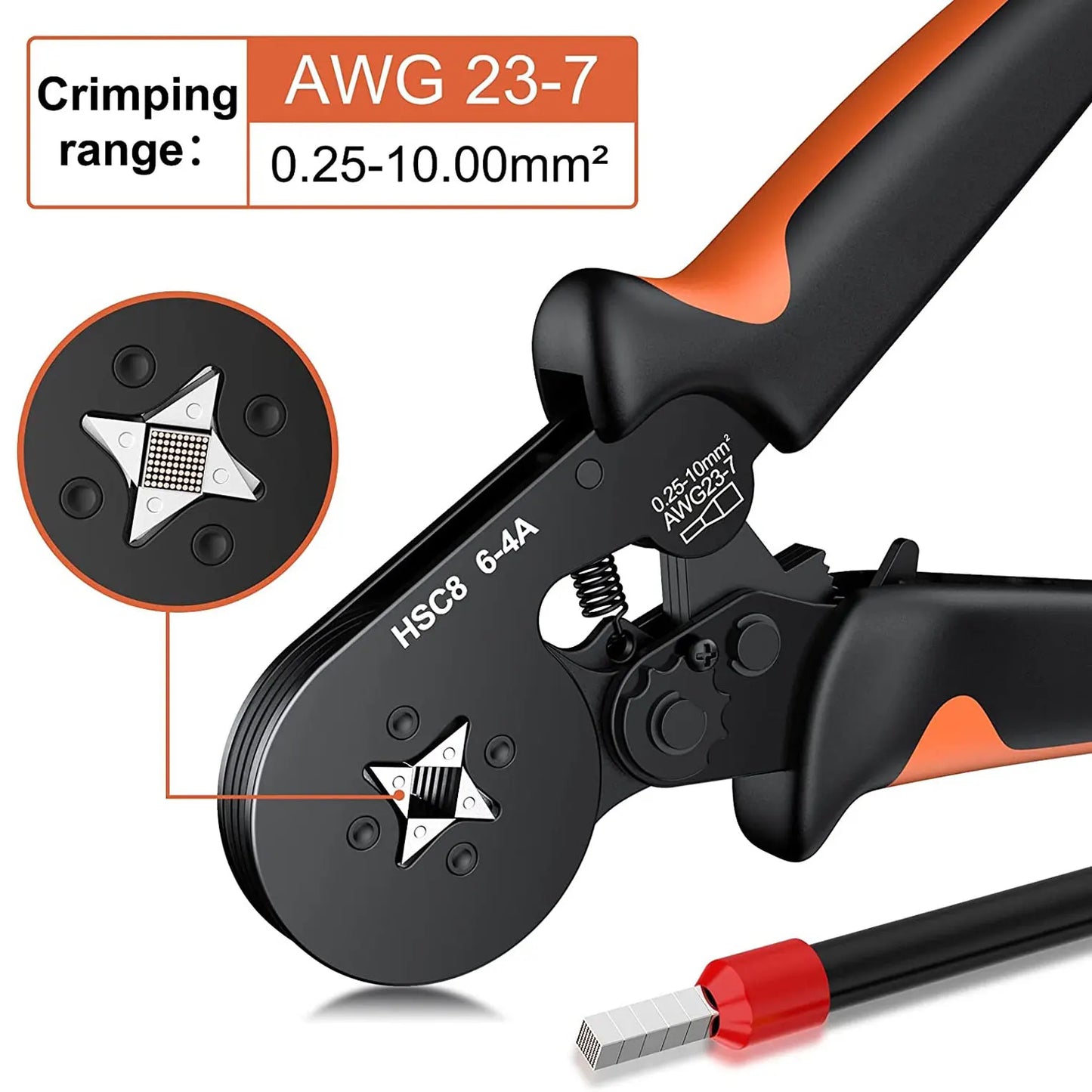 Tubular Terminal Crimping Pliers Kit