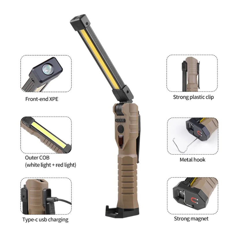 USB Rechargeable LED Work Light