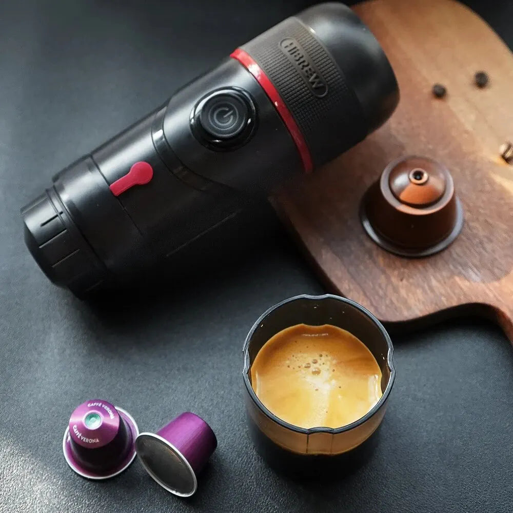 HiBREW Portable Coffee Machine for Car & Home