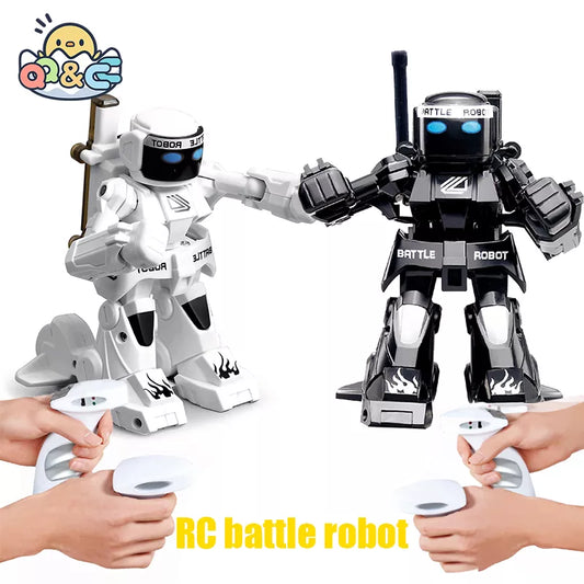 RC Robot Battle Boxing Toy