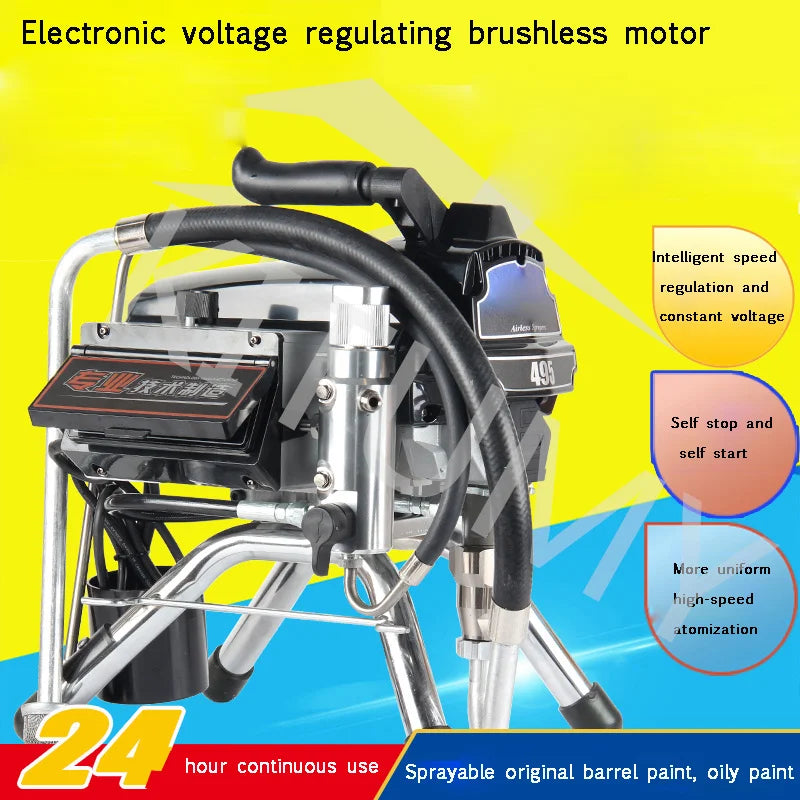 Professional Airless Spray Guns - High-Pressure Machines