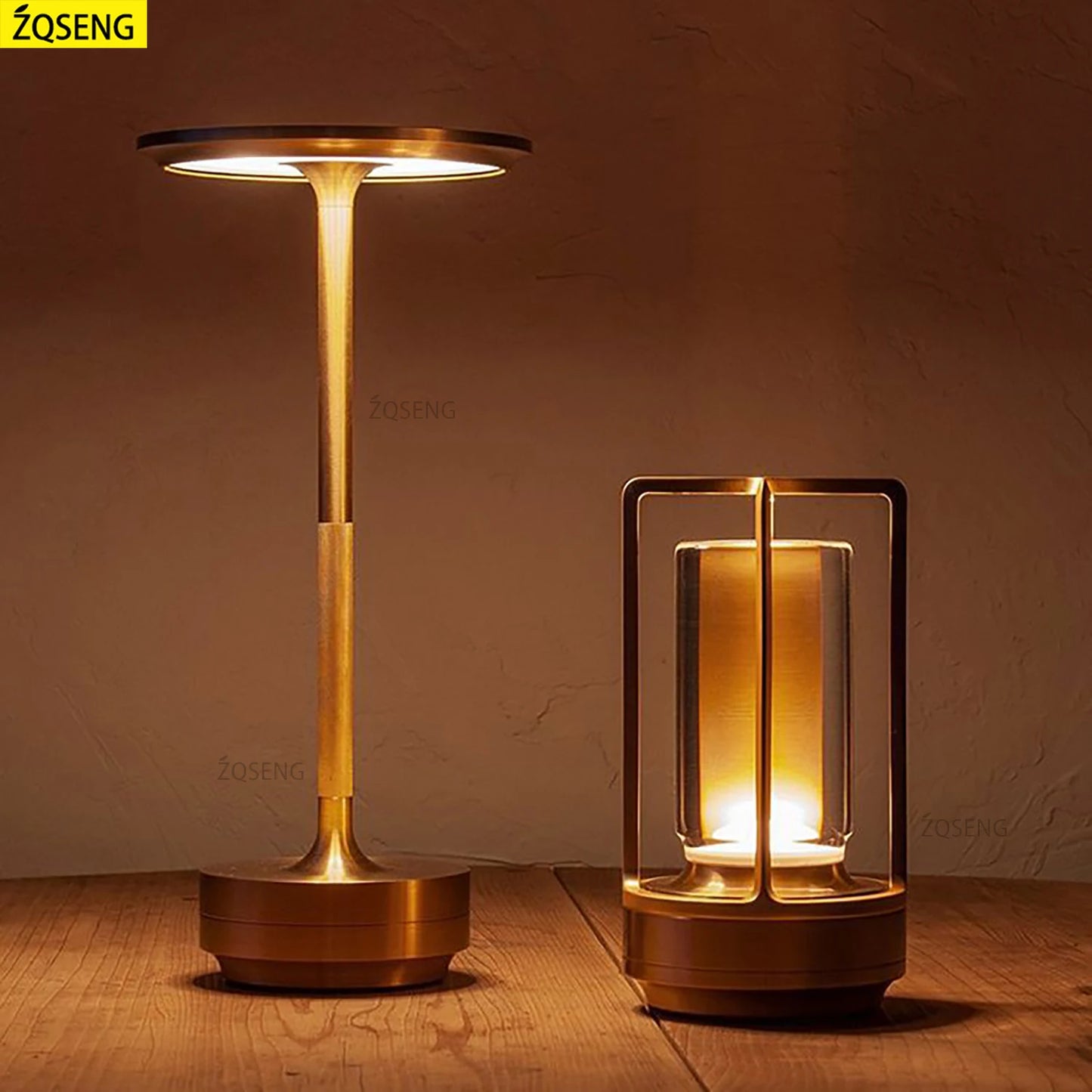 Touch Rechargeable Table Lamp - Wireless Versatility