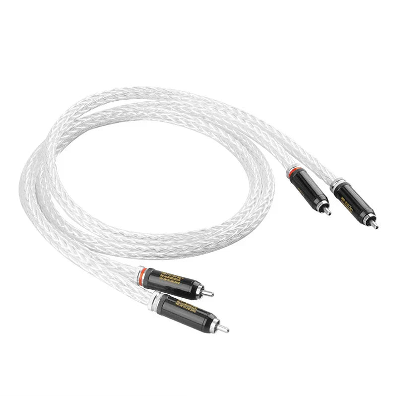 TODN Hi-End 8AG Silver Plated OCC Audio Cable