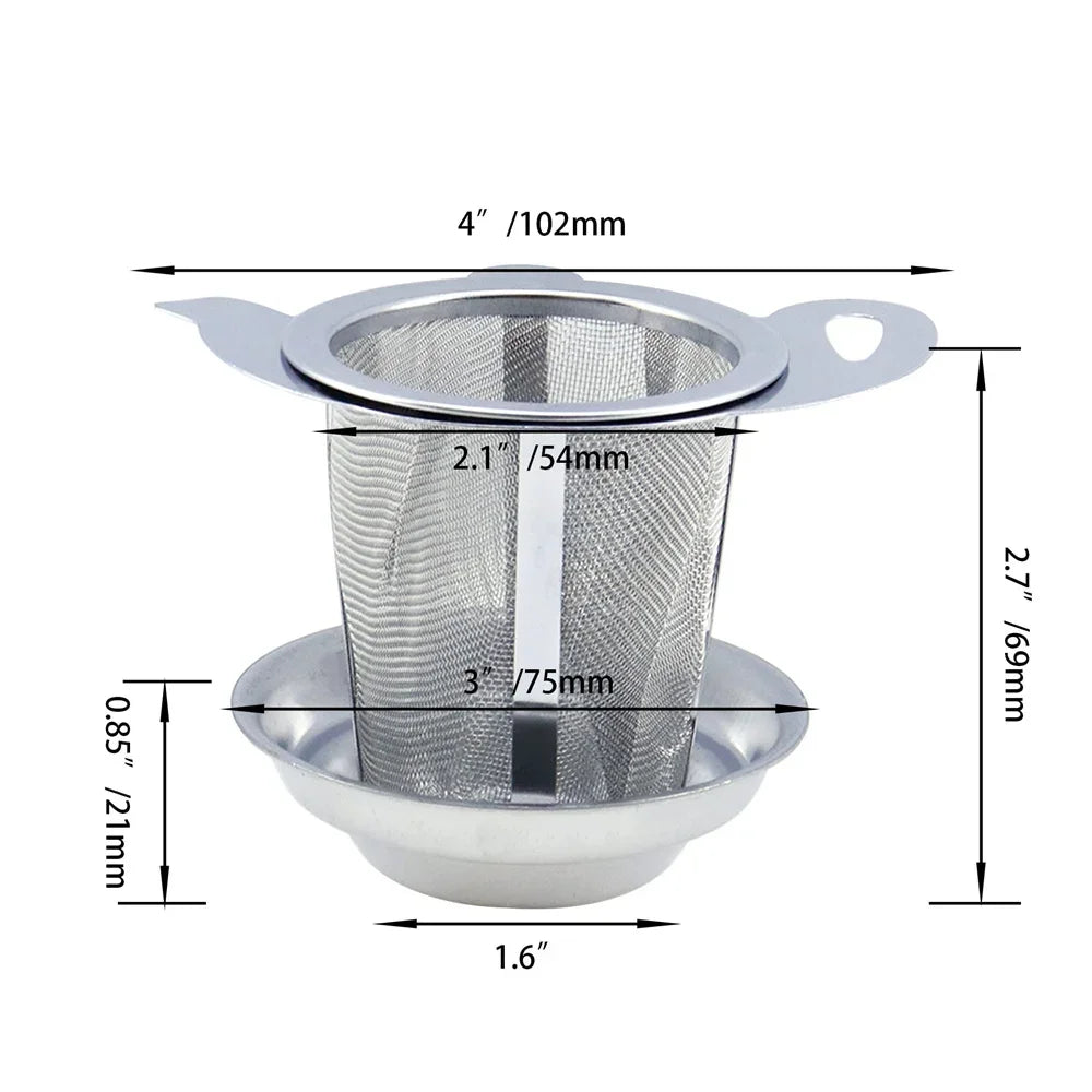 Stainless Steel Tea Infuser Strainer For Spice Colator Ceremony Set Poop Teaware InfusorItem Teapot Sieve