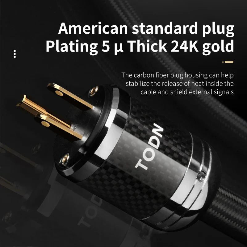 TODN HIFI OCC Power Cable