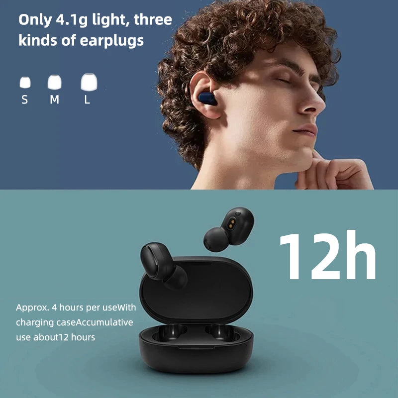 Redmi Airdots 2 Wireless Headset -  Noise Cancellation Earbud