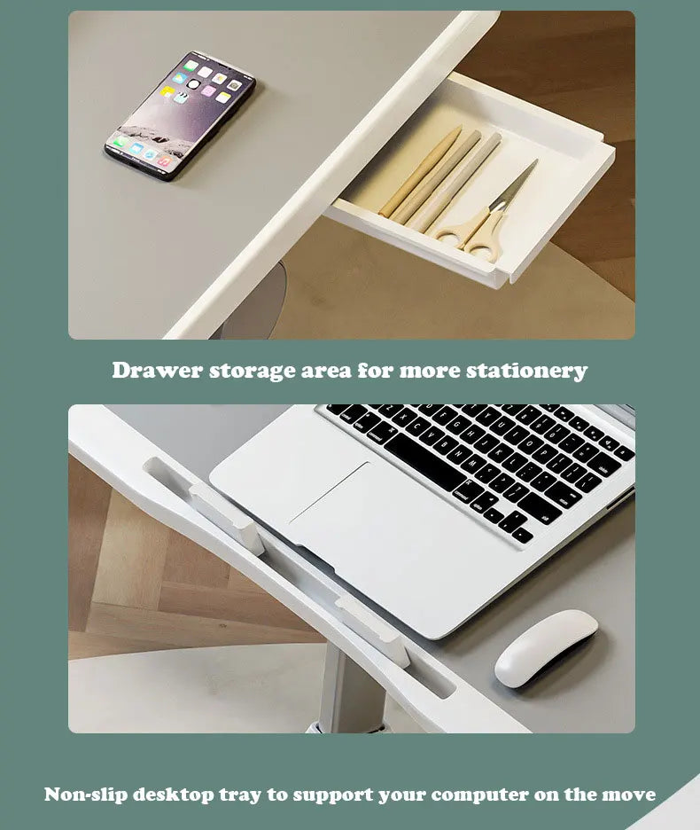 Adjustable Laptop Desk: Versatile Bedside Workstation