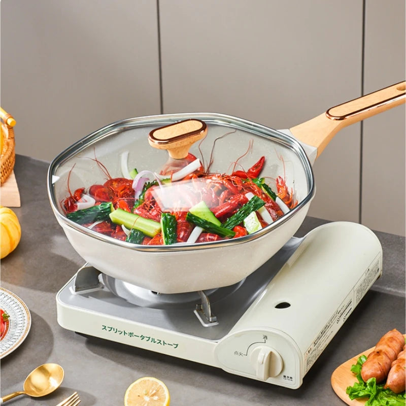 GIANXI 28cm Octagonal Nonstick Frying Pan