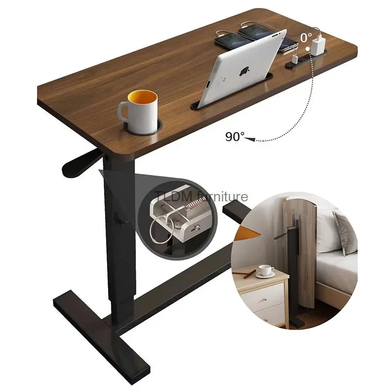 Movable Bedside Office Desk: Versatile Workspace