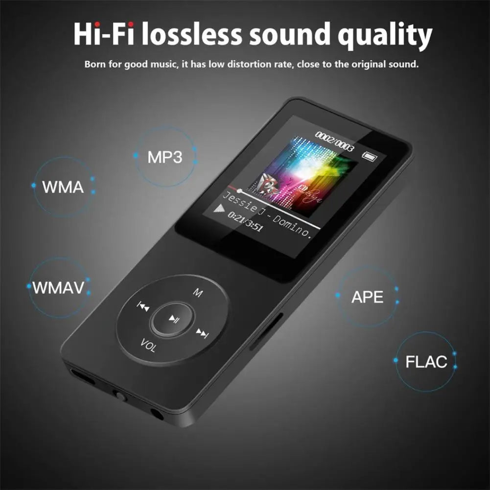 Mini Mp3 Player: Music, Books & Radio On-the-Go