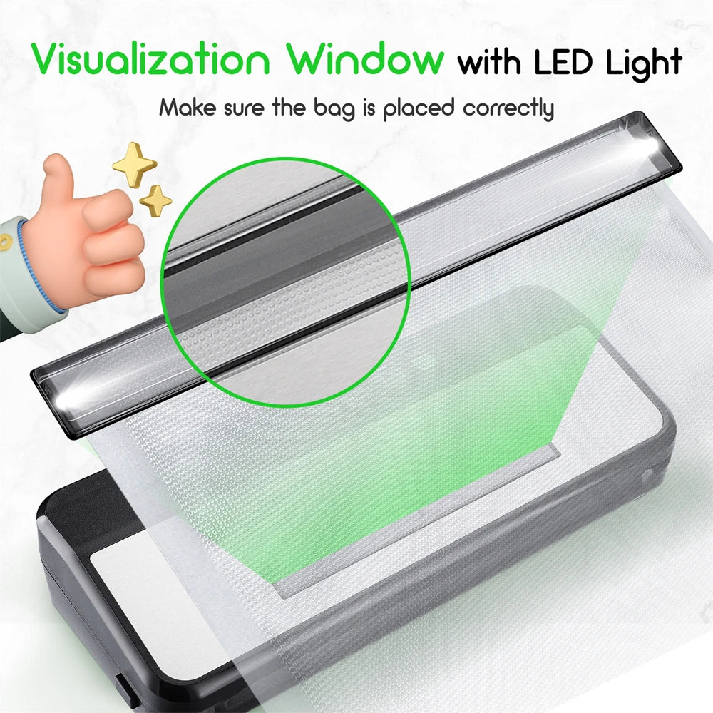INKBIRDPLUS INK-VS03 - Strong Suction Food Vacuum Sealer