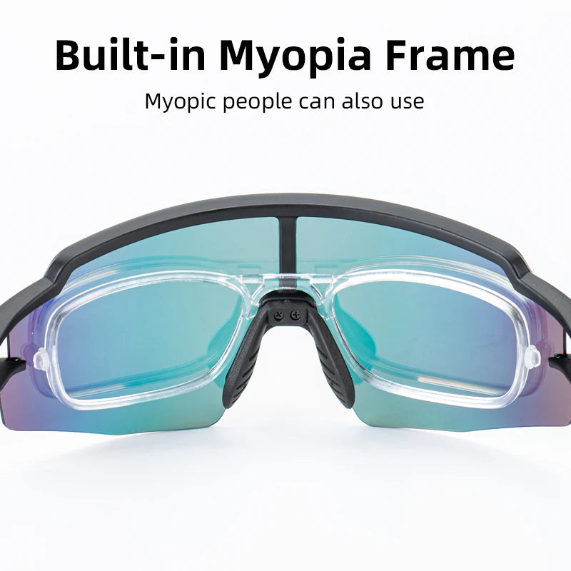 ROCKBROS Photochromic Polarized Cycling Glasses | UV400 Sunglasses