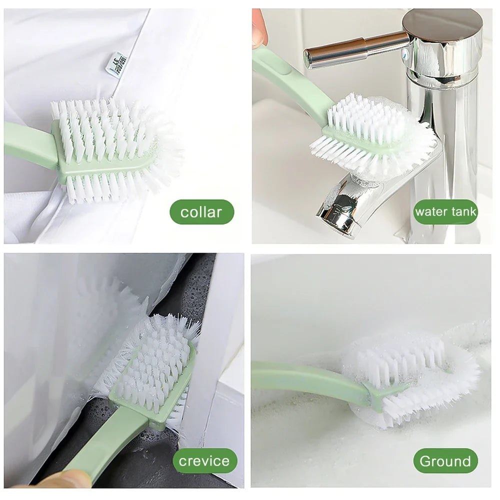 360 Degree Cleaning Shoe Brush Home Shoes Cleaner Kit Board Toilet Washing Brushing Tool Machine Clothes Cleaning Brushes