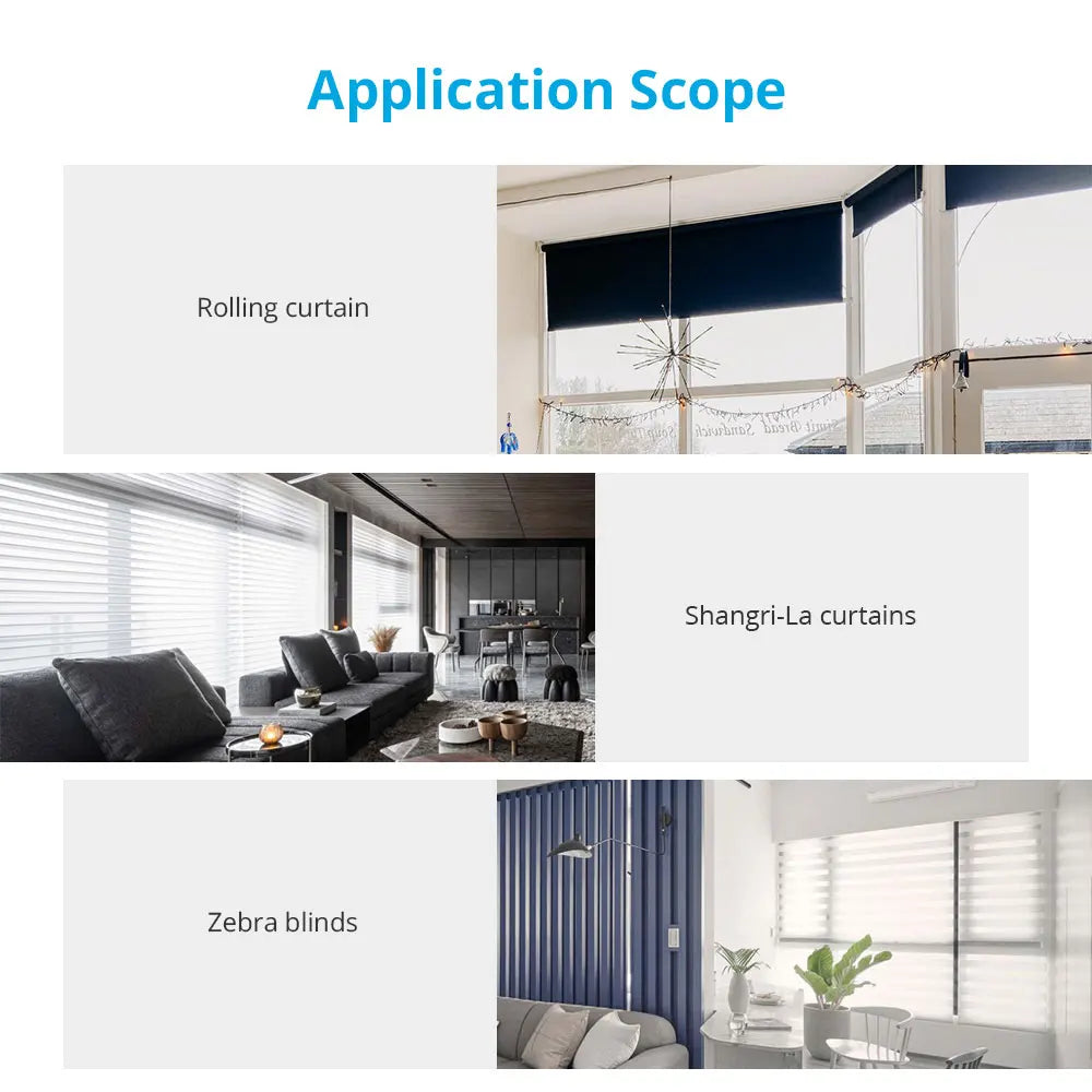Zemismart Tuya Zigbee Roller Shade Motor with Battery For 37 38mm Tube Smart Life APP Control ALexa Google Home Control