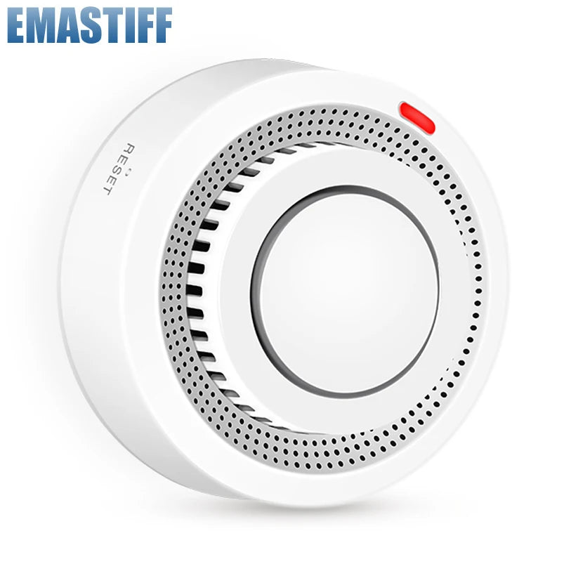 Tuya WiFi Smoke Detector Sensor Fire Alarm Works With Smart Life APP Information Push Smart Home Security System