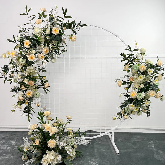 Artificial Crescent Flower Arrangement - Stunning Wedding Props