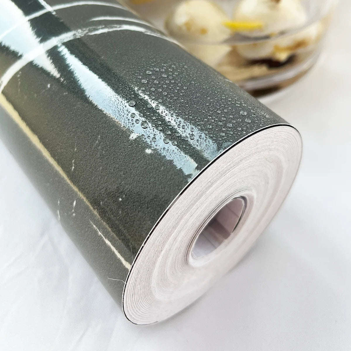 Marble Self Effect Oil and Waterproof Self Adhesive Foil Wallpaper