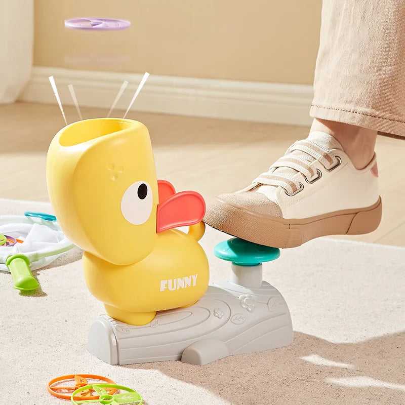 Run, Chase & Catch – Outdoor Flying Disc Launcher Toy for Active Kids (Ages 3+)