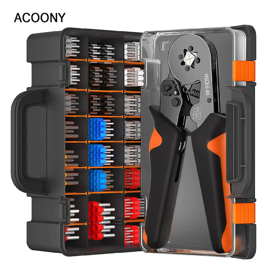 Tubular Terminal Crimping Pliers Kit
