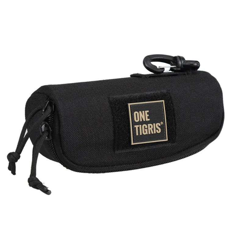 ONETIGRIS Tactical Molle Glasses Case Outdoor Hunting Portable Sunglasses Eyewear Shockproof Protective Goggles Storage Box