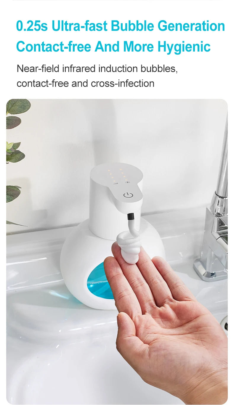 Automatic Hand Sanitizer Machine Intelligent Induction Detergent Electric Soap Dispenser Household Liquid Gel Machine Bathroom