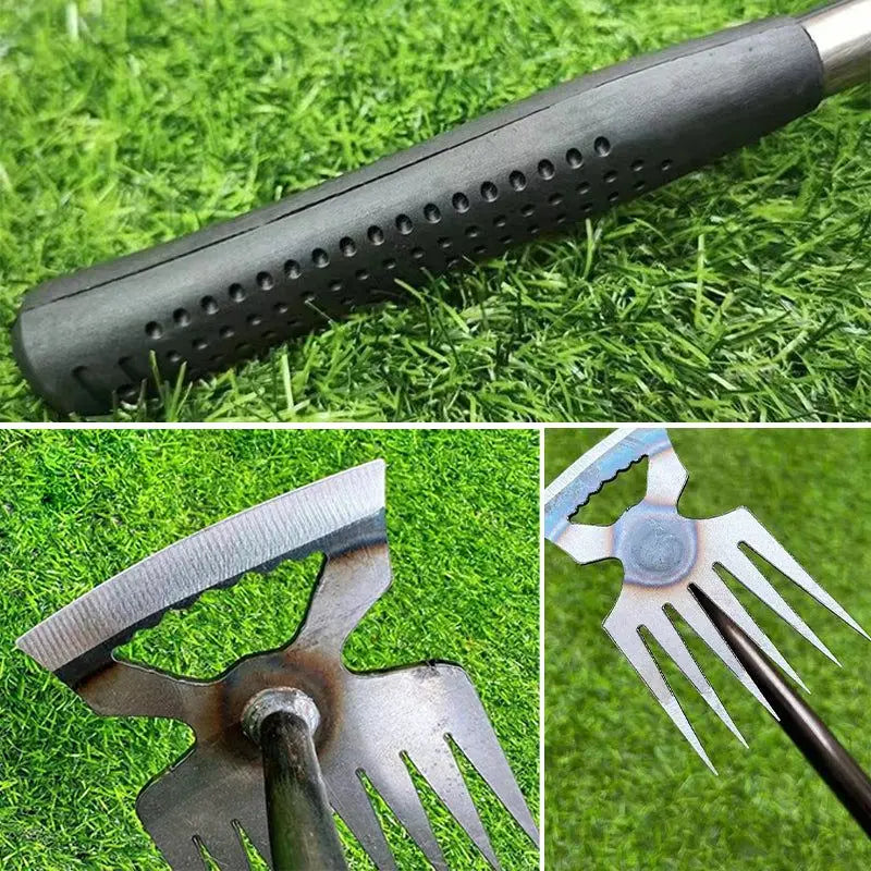 2-in-1 Manual Weed Remover and Garden Shovel
