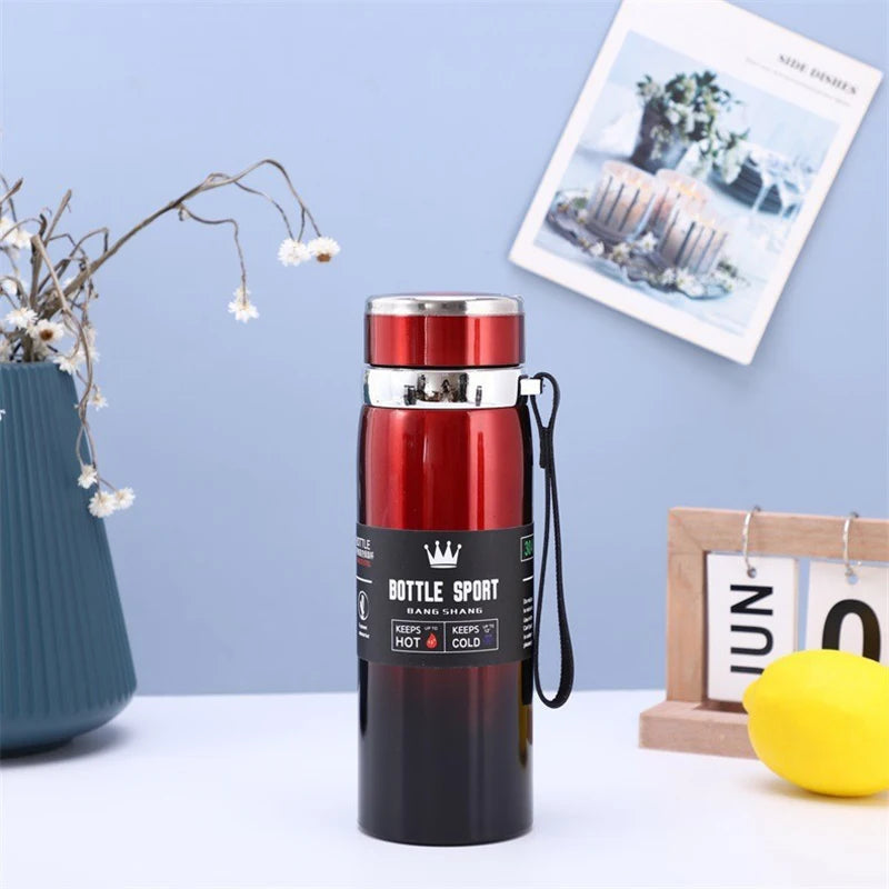 Double Stainless Steel Sport Thermos Bottle