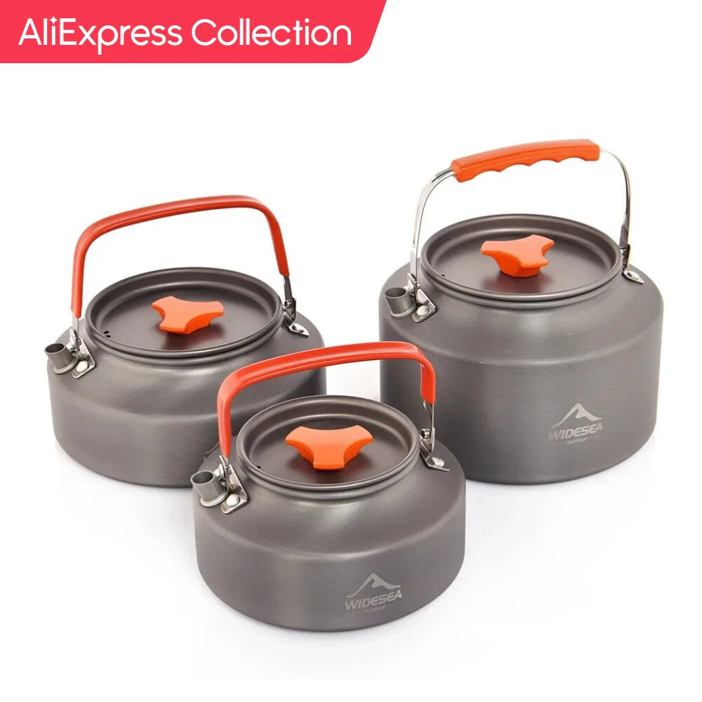 Widesea Lightweight Aluminium Alloy Camping Water Kettle