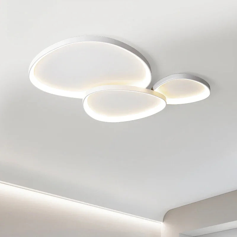 Sleek Ultra Thin LED Ceiling Chandelier - Simplicity in Lighting